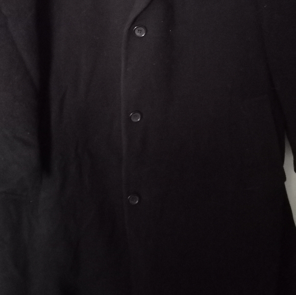 Ralph Lauren Long Wool and Cashmere Coat/44R w/ Leather M Gloves - Picture 2 of 13